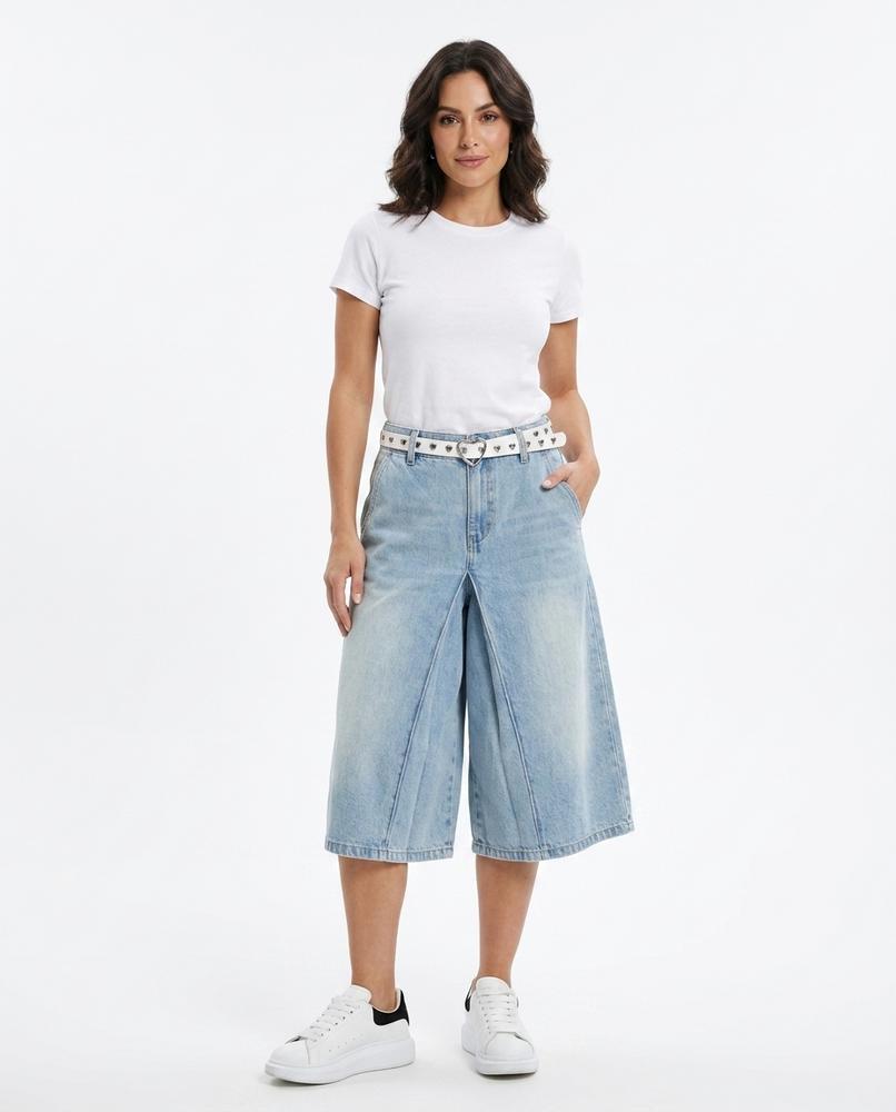 Heidi Outlet - Dalin | Gewaschene Weitgeschnittene Hose Damen