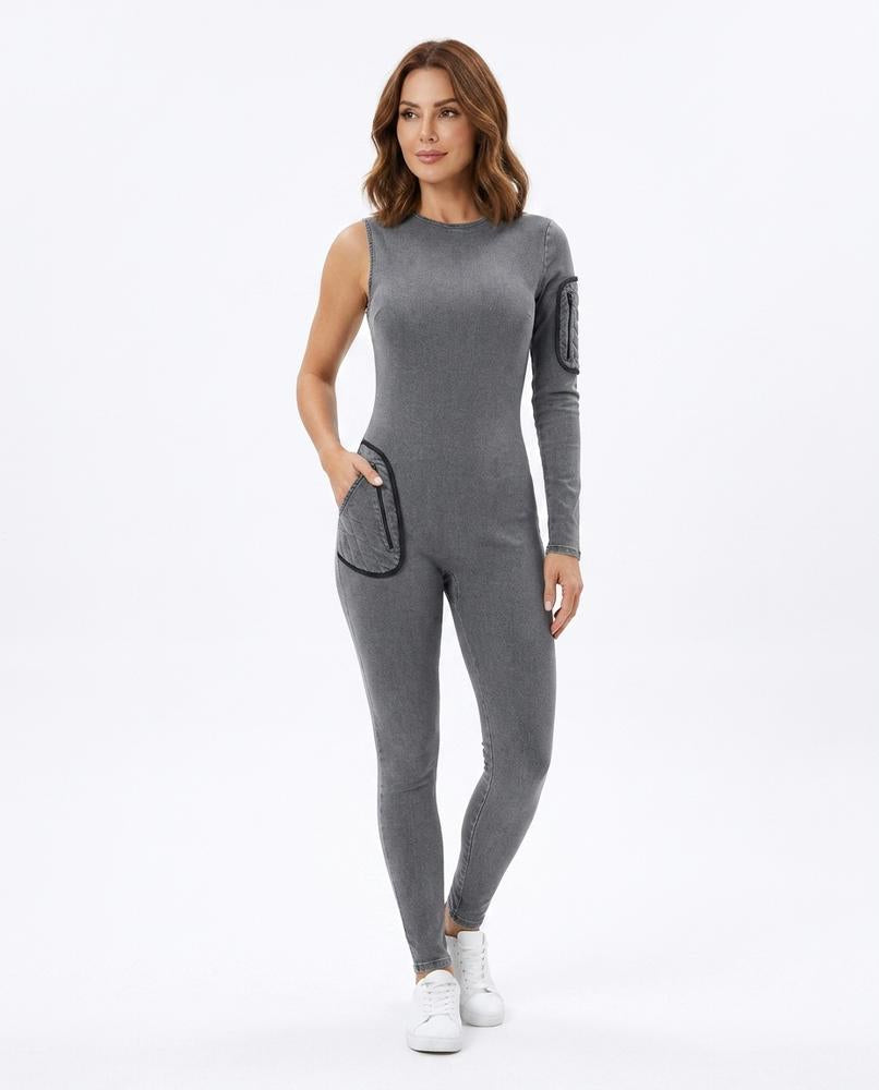 Heidi Outlet - Rodan | Asymmetrischer Enganliegender Anzug Damen