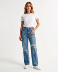 Heidi Outlet - Raser | Zerrissene Weitgeschnittene Hose Damen
