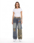 Heidi Outlet - Alram | Weit Geschnittene Asymmetrische Hose Damen