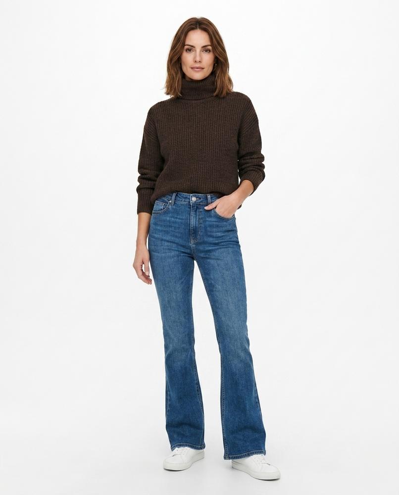 Heidi Outlet - Kesel | Hochgeschnittene Ausgestellte Hose Damen