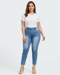 Heidi Outlet - Katir | Hochgeschnittene Geknöpfte Hose Damen