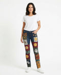 Heidi Outlet - Neran | Gepatchte Enganliegende Hose Damen