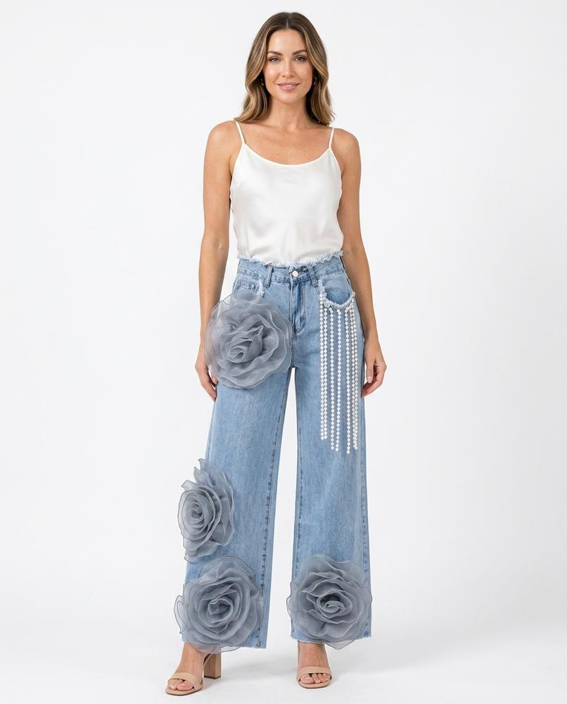 Heidi Outlet - Ramer | Applizierte Verzierte Hose Damen