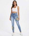 Heidi Outlet - Lenav | Bedruckte Taillenhohe Hose Damen