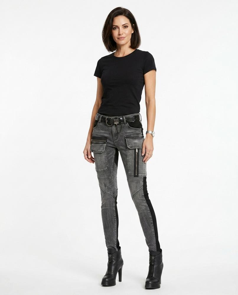 Heidi Outlet - Ratal | Aufgesetzte Taillierte Hose Damen