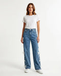 Heidi Outlet - Zemar | Verzierte Gerade Hose Damen