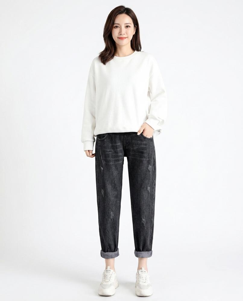 Heidi Outlet - Dakar | Lockere Umgeschlagene Hose Damen
