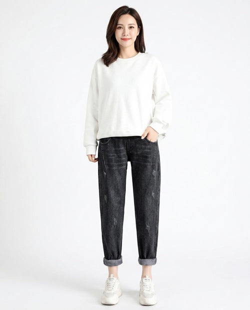 Heidi Outlet - Dakar | Lockere Umgeschlagene Hose Damen