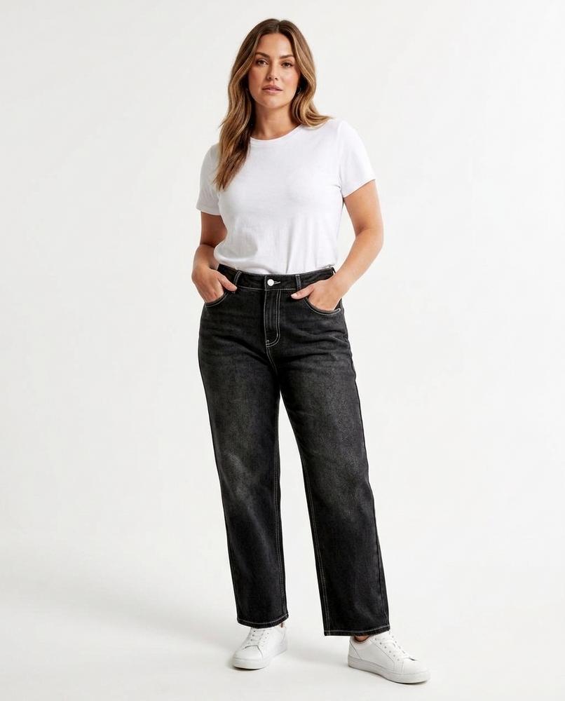 Heidi Outlet - Nolen | Bestickte Gewaschene Hose Damen