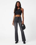Heidi Outlet - Maken | Hochgeschnittene Ausgestellte Hose Damen
