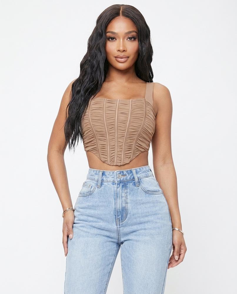 Heidi Outlet - Arnav | Hochgeschnittene Gewaschene Hose Damen